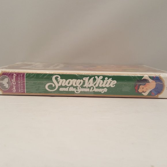 Walt Disney SNOW WHITE AND THE SEVEN DWARFS MASTERPIECE VHS 1524 - Picture 2 of 8